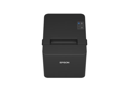 EPSON TM-T82IV Receipt Printer with Built-in USB, Serial DB25F, Black. Includes AC Adapter, AC Cable & USB Cable